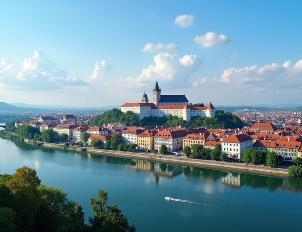 Let balónom Bojnice: Rozprávkový hrad a okolie z oblakov 1 vyhliadkove lety 1